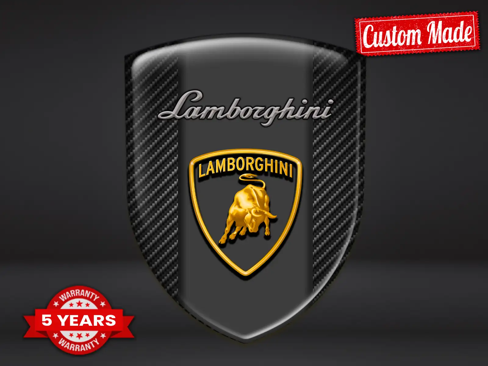 Lamborghini Fensteraufkleber Auto Sportlich Premium Anpassbar